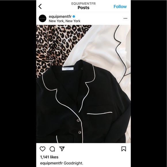 Equipment silk pajama set - Picture 2 of 8